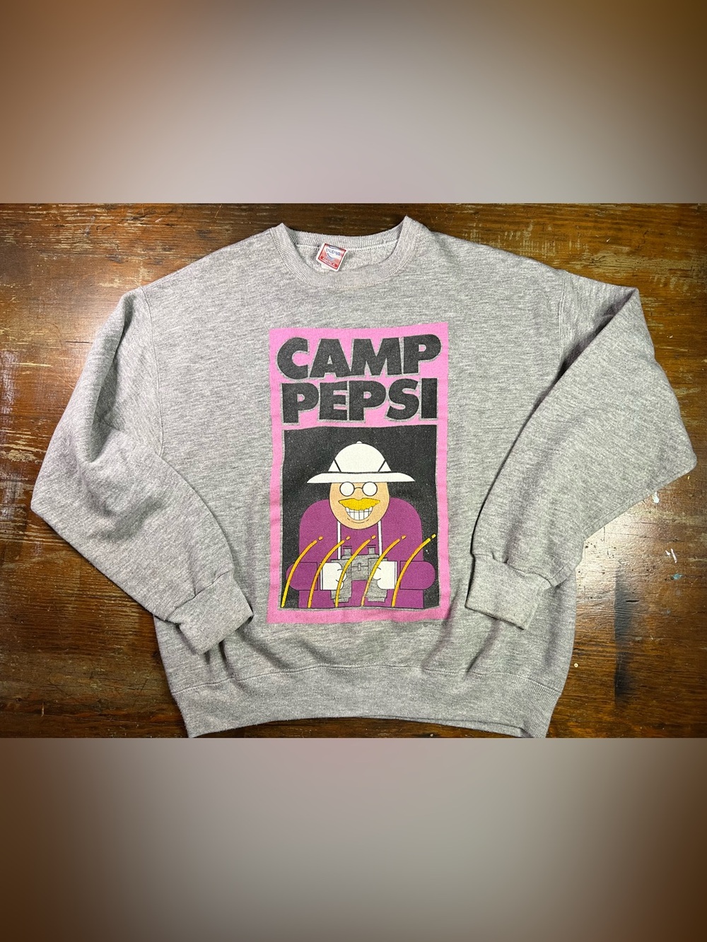 Vintage Camp Pepsi Sweater 80s-90s